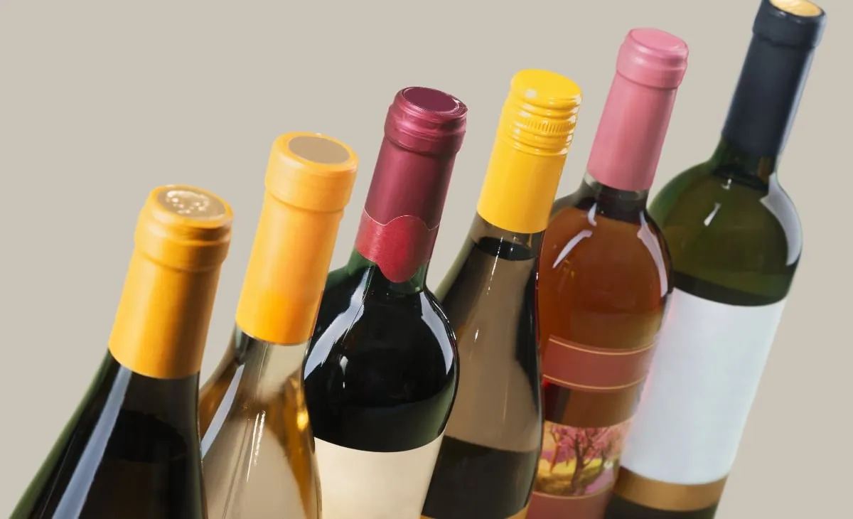 wine label embellishments
